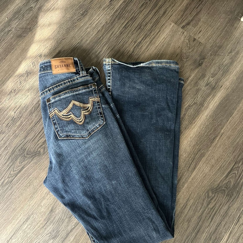 Shyanne Women’s Dark Blue Bootcut Jeans